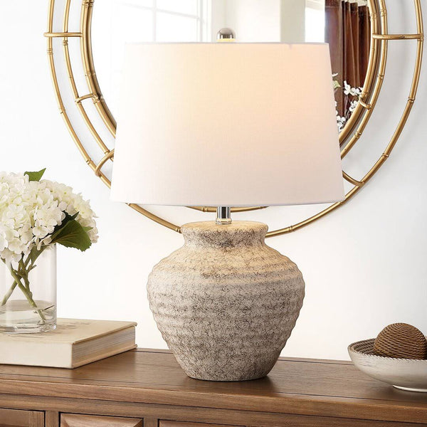 Adstock 22.5" Light Gray Table Lamp August Grove